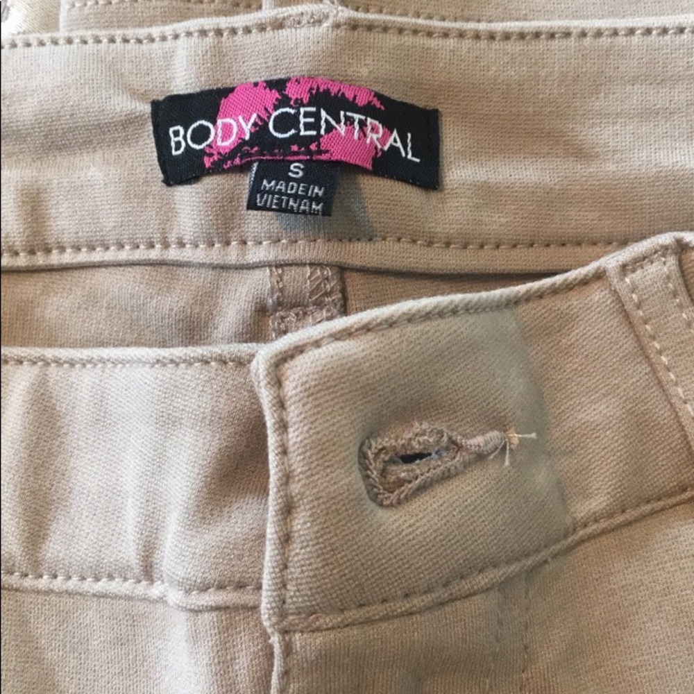 Tan body central Jeggings size small